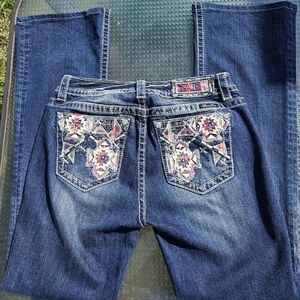 Miss Me Mid Rise Bootcut Jeans